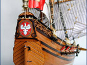 Modele statków - Panna Wodna - zdjęcie rufy